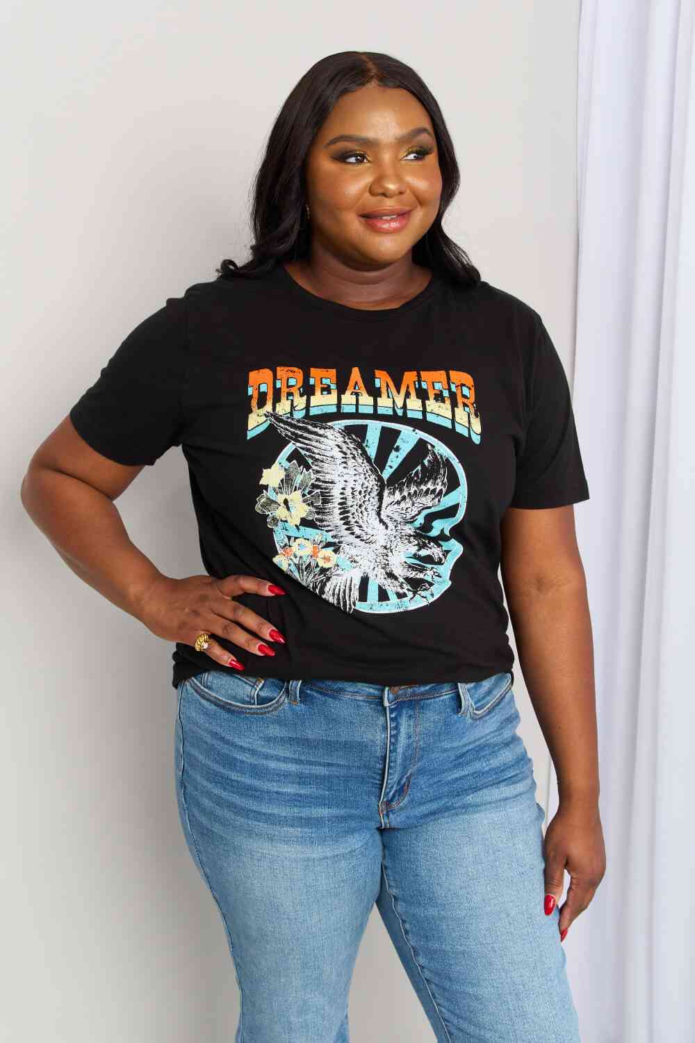mineB Full Size DREAMER Graphic T-Shirt - AllIn Computer