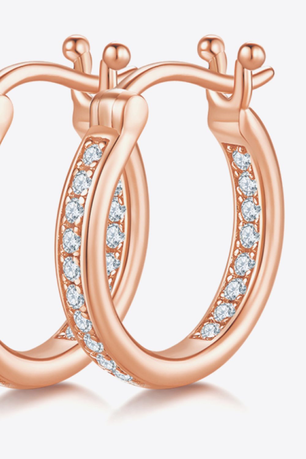 Adored Moissanite 925 Sterling Silver Earrings - AllIn Computer