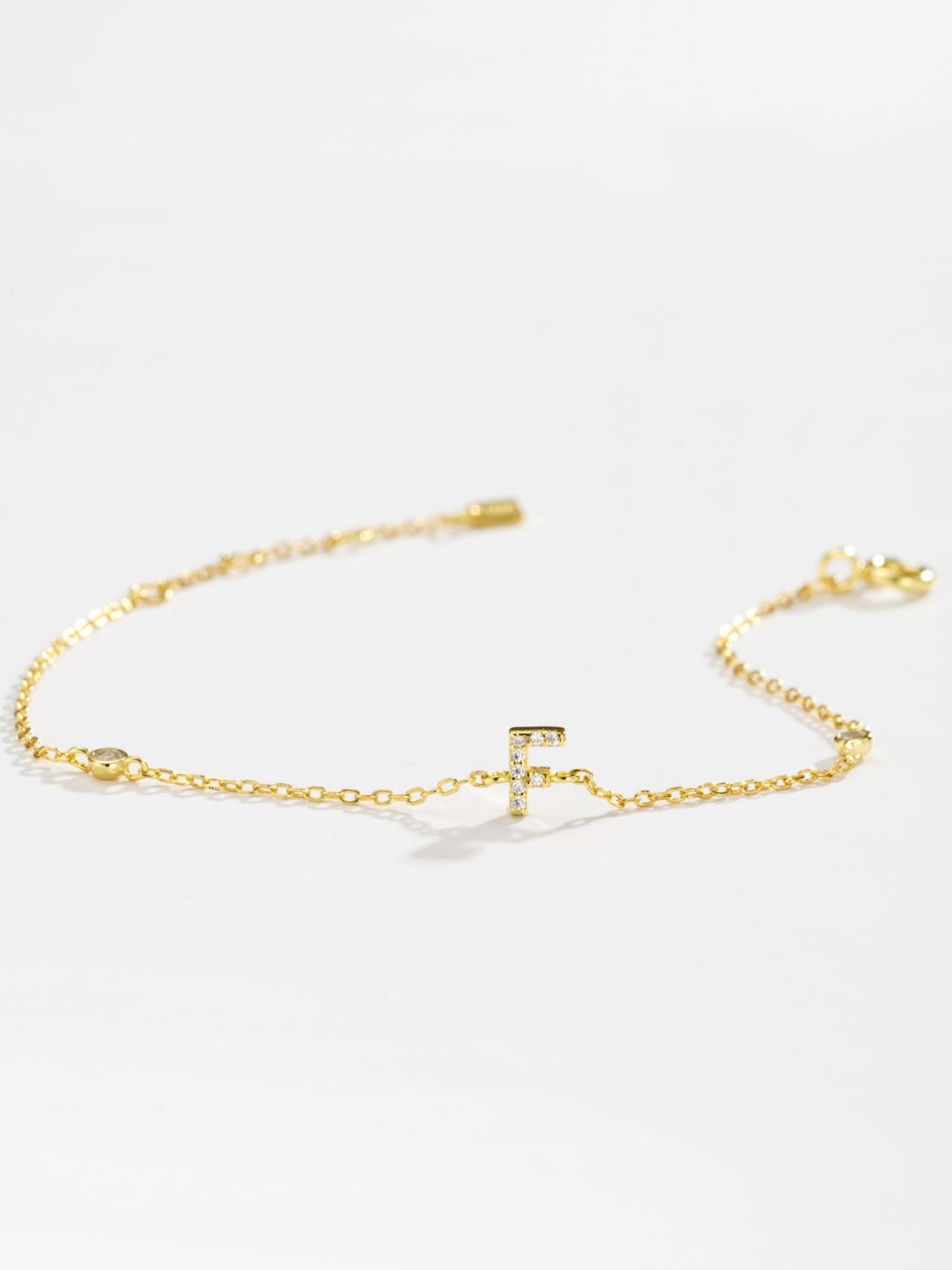 A To F Zircon 925 Sterling Silver Bracelet - AllIn Computer