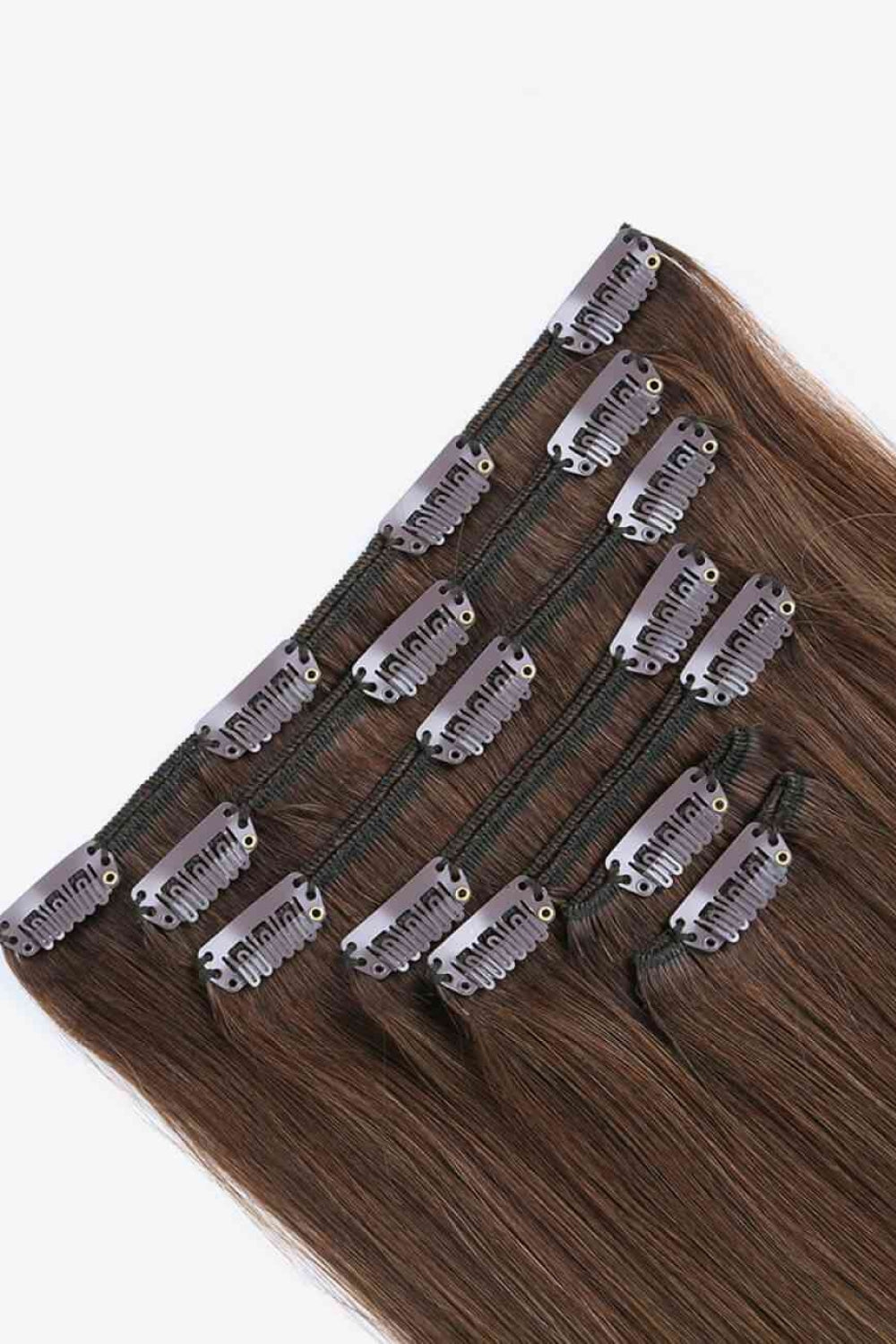 20" 120g Clip-in Hair Extensions Indian Human Hair - AllIn Computer