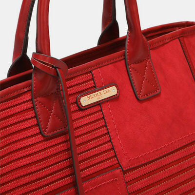 Nicole Lee USA Scallop Stitched Handbag - AllIn Computer