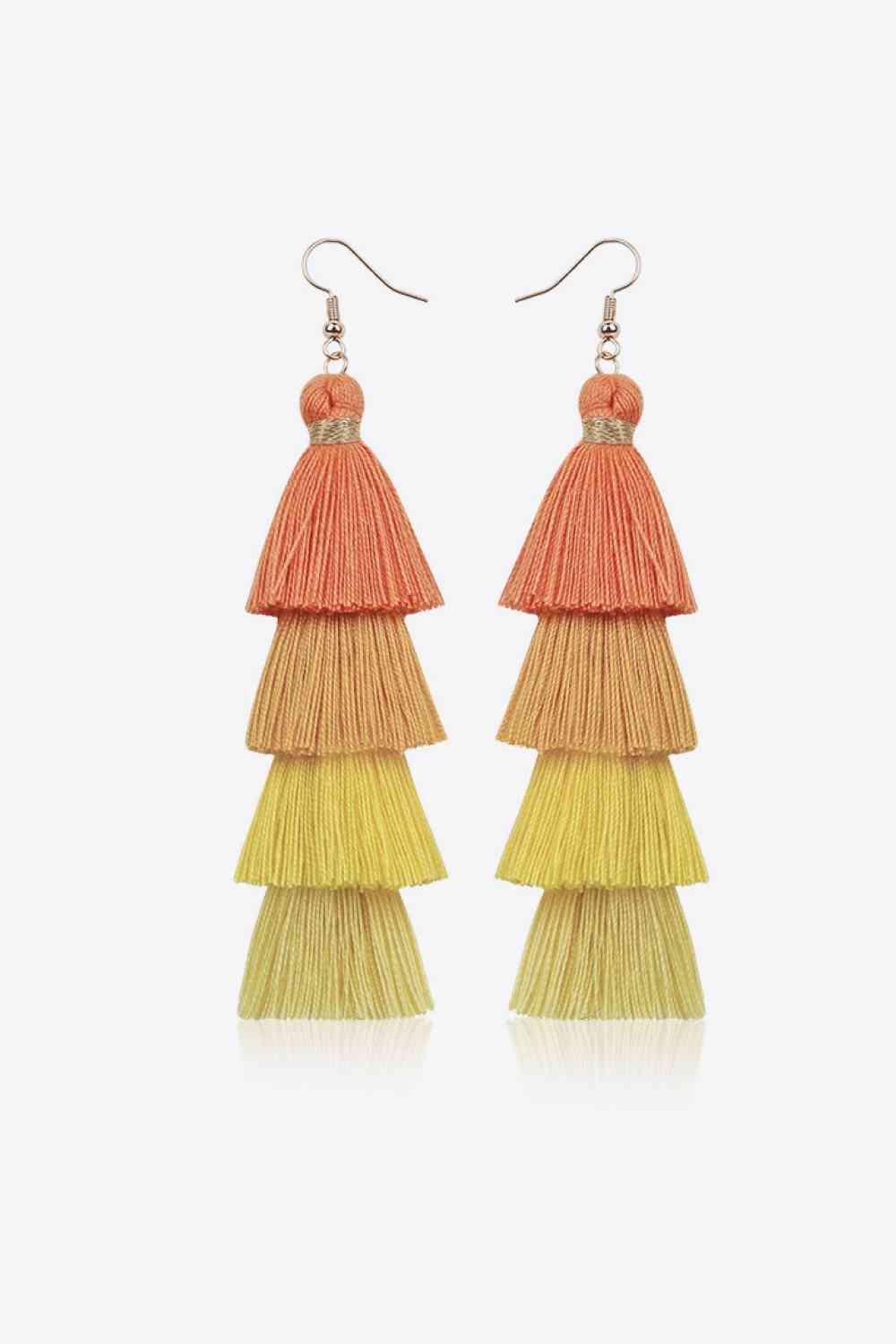 Layered Tassel Earrings - AllIn Computer