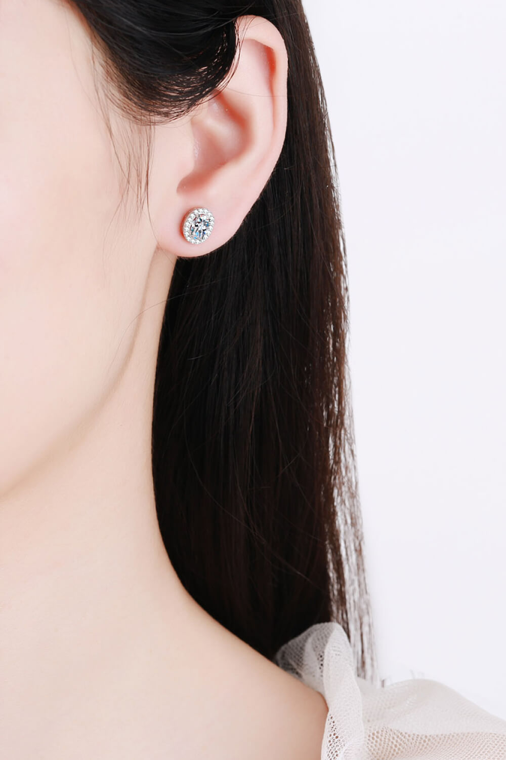 Future Style Moissanite Stud Earrings - AllIn Computer