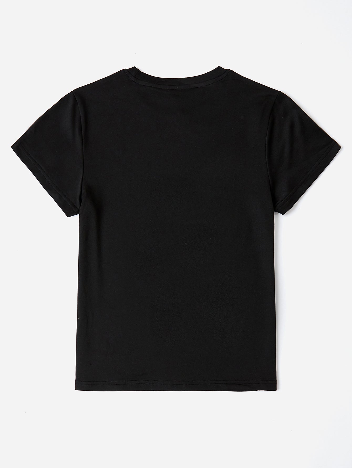 Rabbit Round Neck Short Sleeve T-Shirt - AllIn Computer