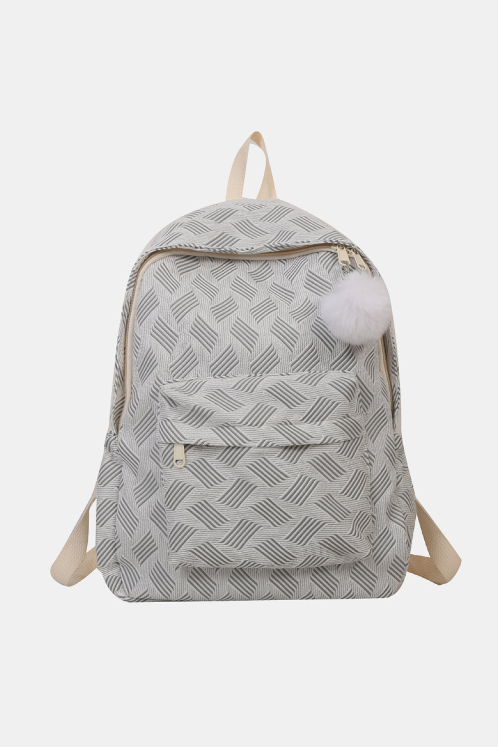 Printed Polyester Large Backpack - AllIn Computer