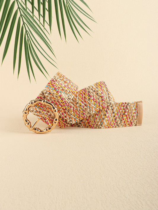 Multi-Colored Wide Belt - AllIn Computer