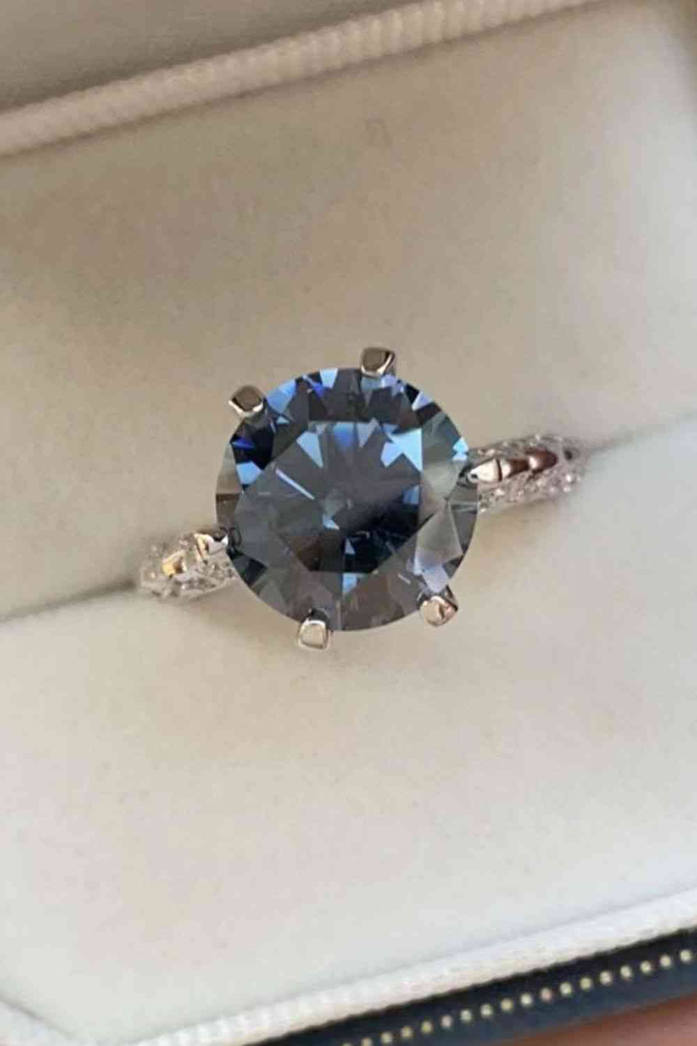 5 Carat Moissanite 925 Sterling Silver Ring - AllIn Computer