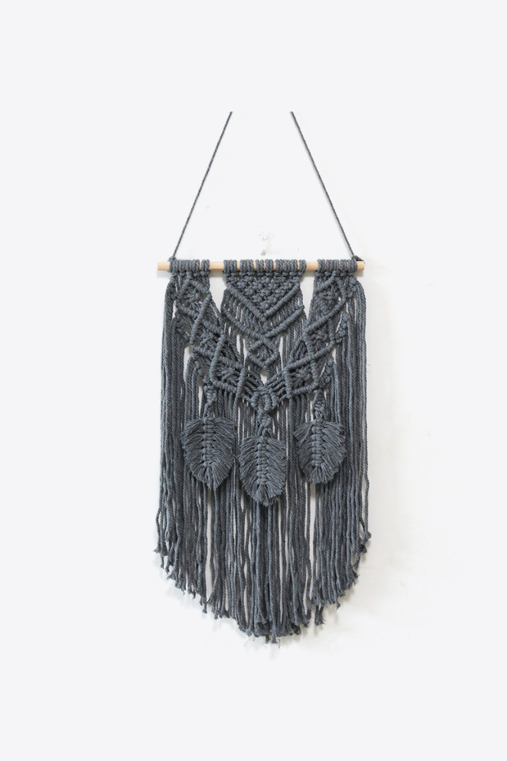 Fully Handmade Fringe Macrame Hanging Wall Piece - AllIn Computer