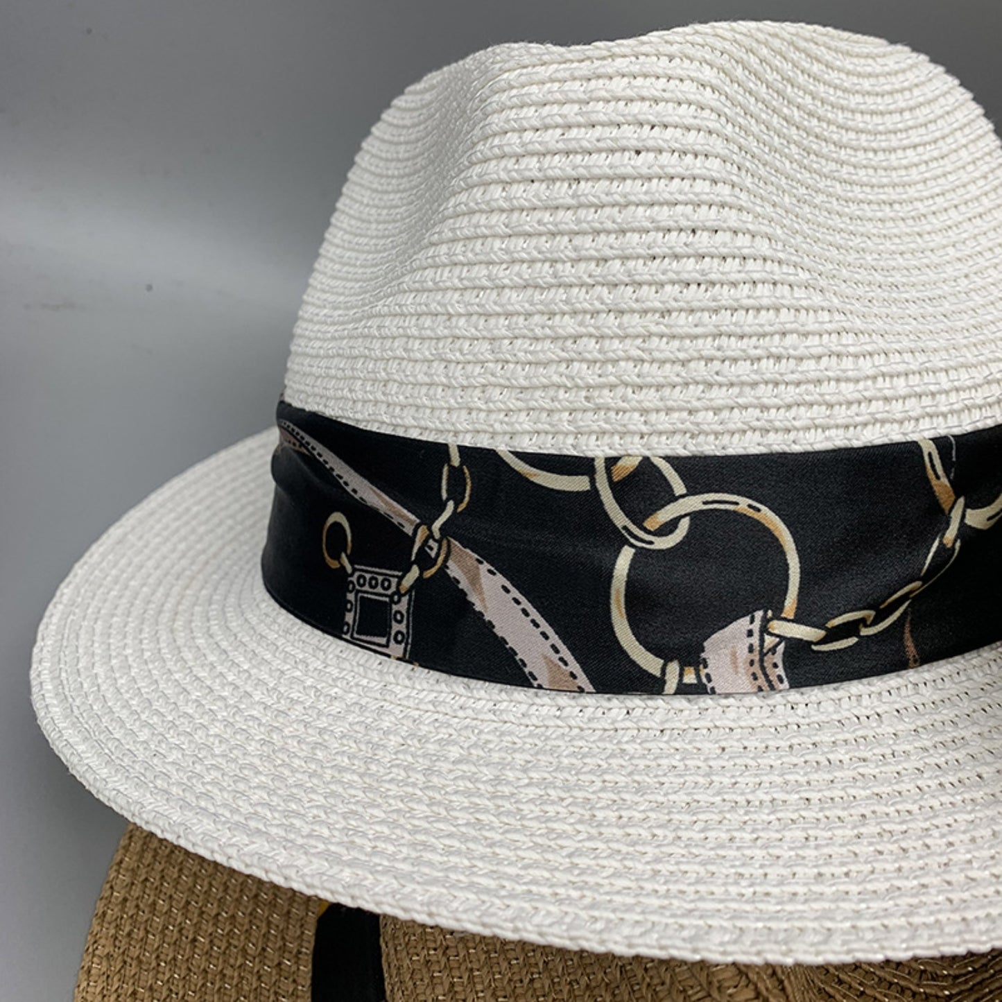 Short Brim Jute Cloth Hat - AllIn Computer