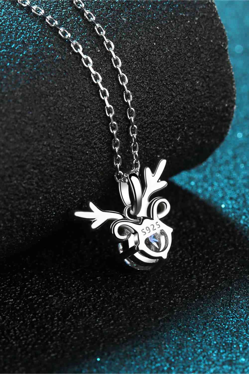 1 Carat Moissanite 925 Sterling Silver Necklace - AllIn Computer