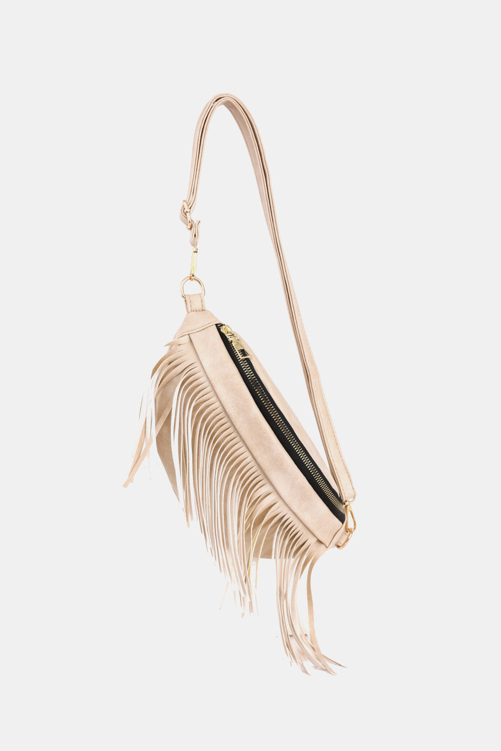 Fringed PU Leather Sling Bag - AllIn Computer