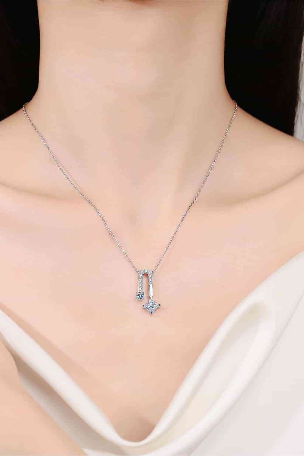 1.3 Carat Moissanite 925 Sterling Silver Necklace | Jewelry | DY-N, Jewelry, Moissanite, Moissanite jewelry, pendant necklace, Ship From Overseas | Trendsi