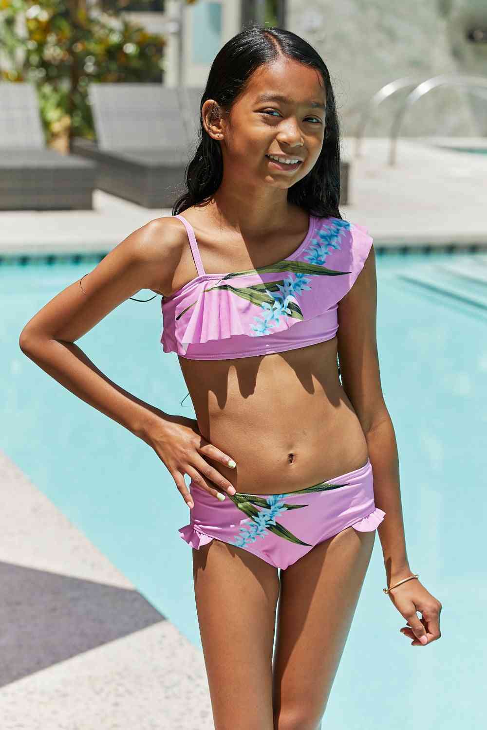 Marina West Swim Vacay Mode Two-Piece Swim Set in Carnation Pink - AllIn Computer