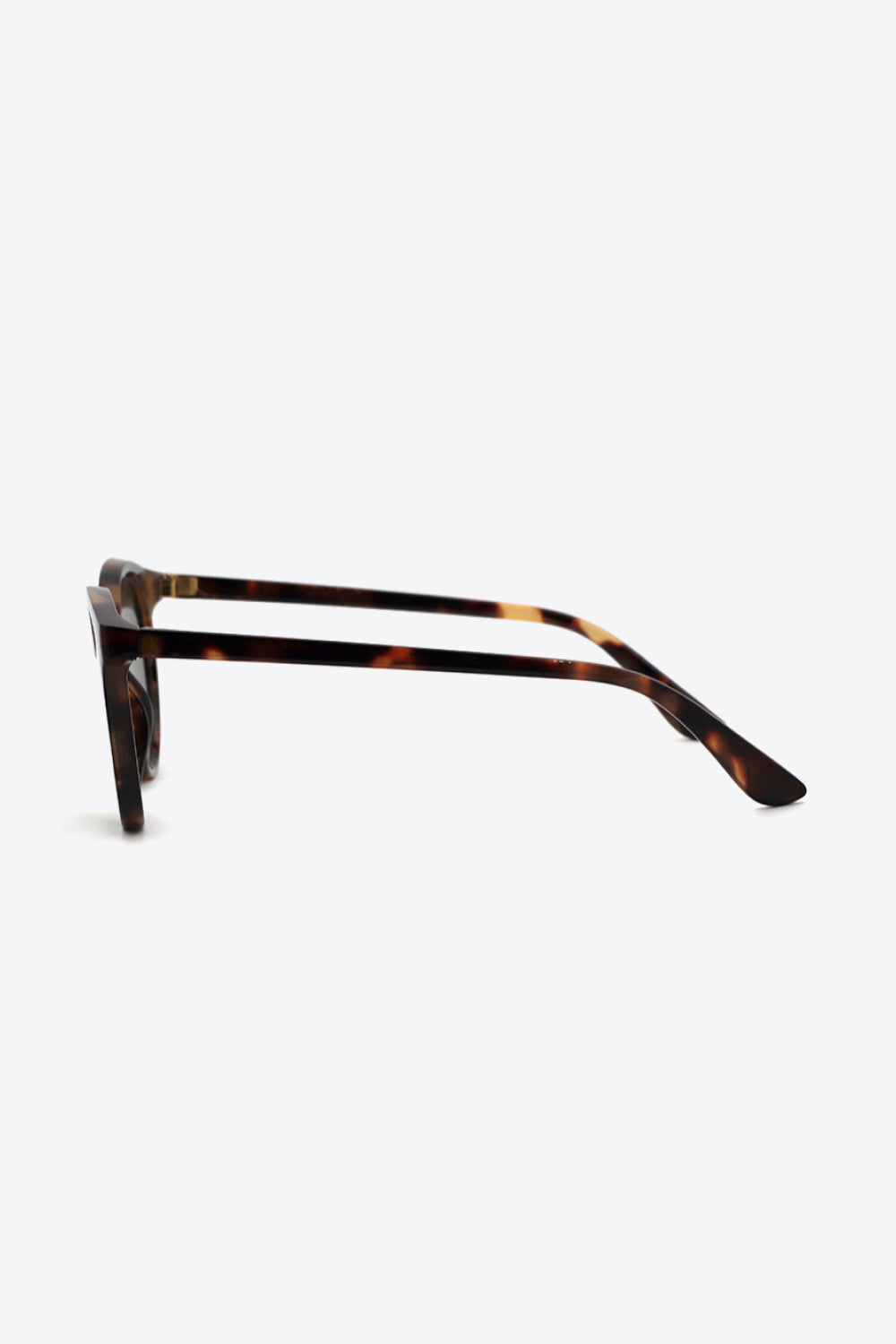 Tortoiseshell Round Polycarbonate Sunglasses - AllIn Computer
