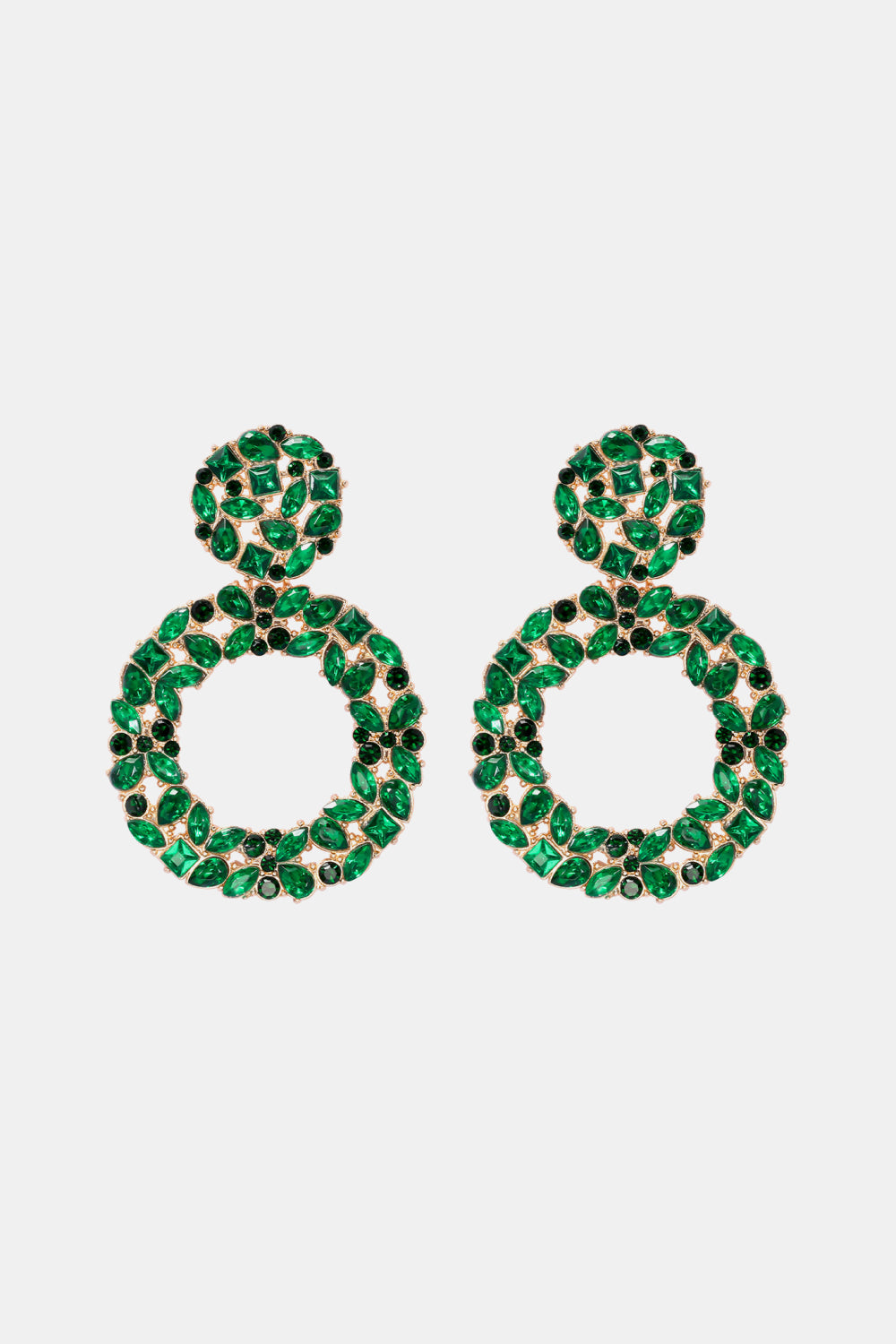 Round Shape Acrylic Dangle Earrings - AllIn Computer