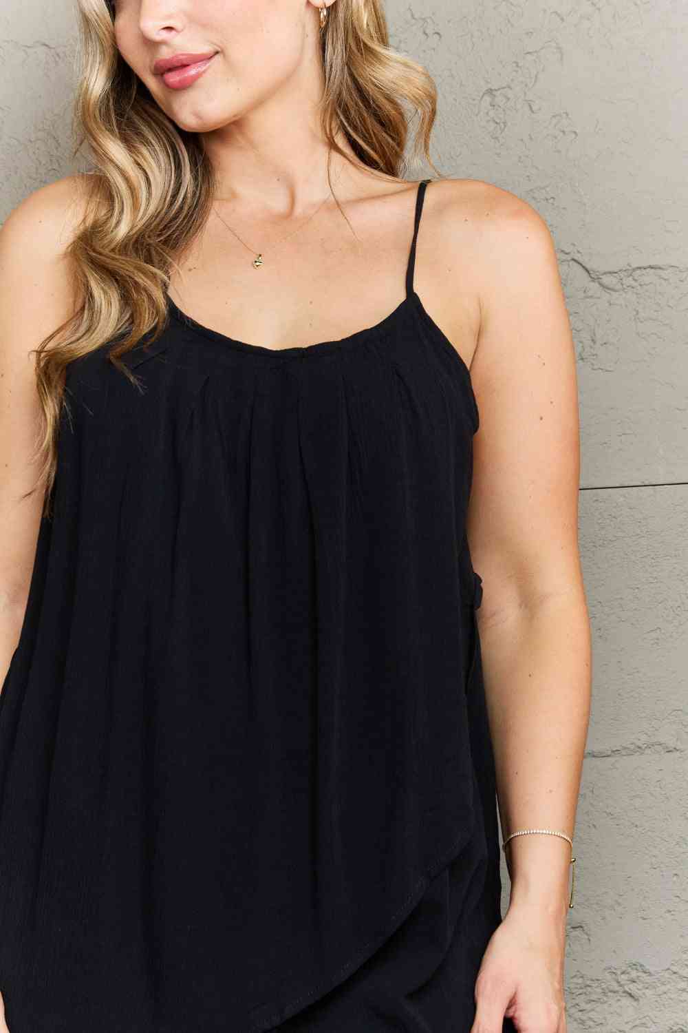 Ninexis Hang Loose Tulip Hem Cami Top - AllIn Computer