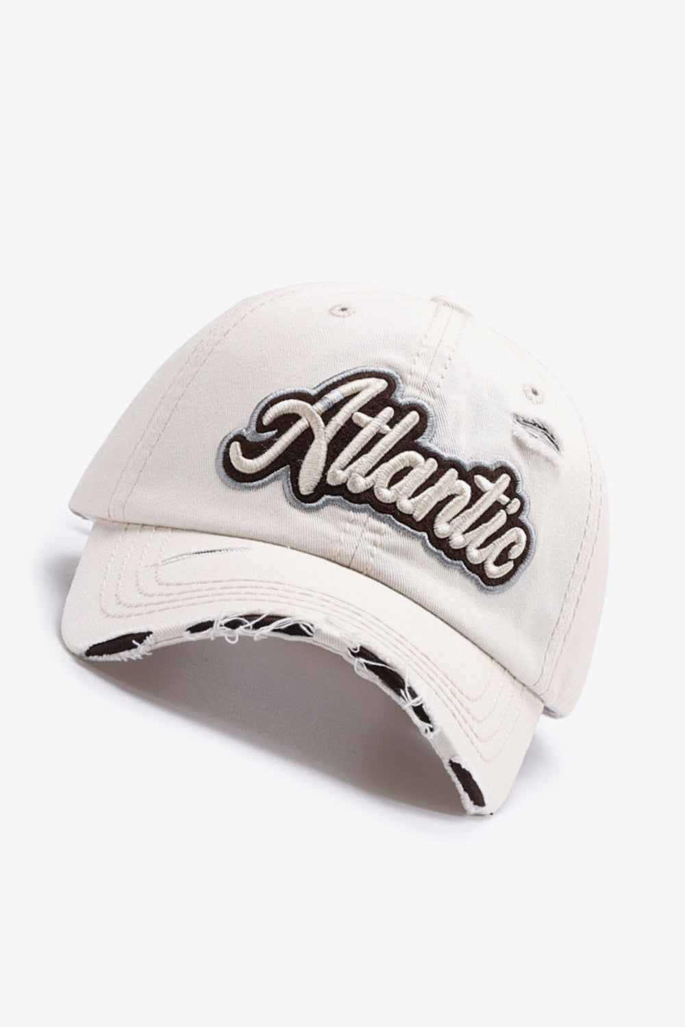 ATLANTIC Graphic Distressed Baseball Cap - AllIn Computer
