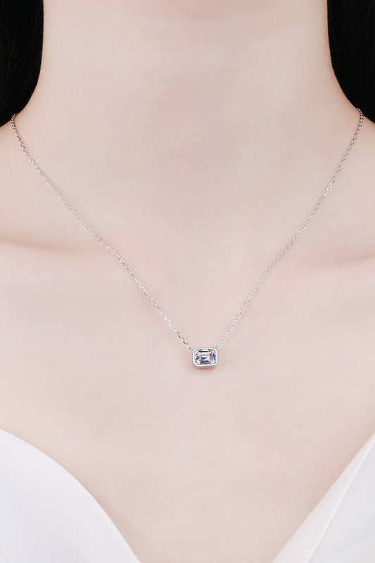 Beautiful Words 1 Carat Moissanite Pendant Necklace - AllIn Computer
