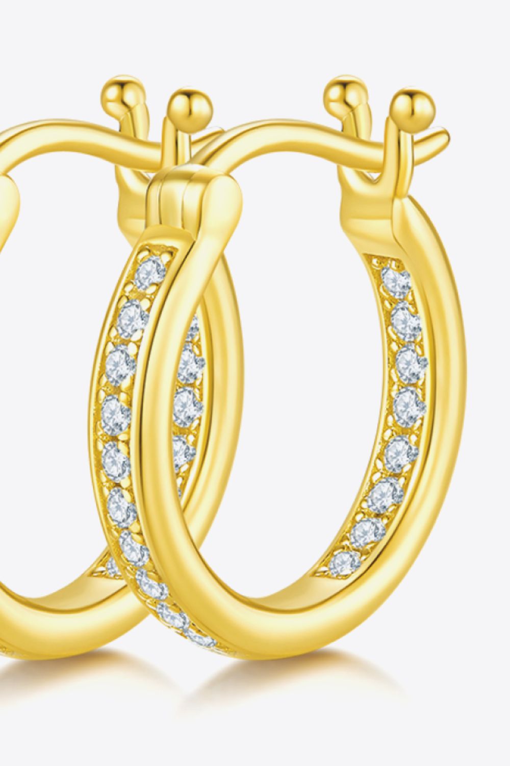 Adored Moissanite 925 Sterling Silver Earrings - AllIn Computer