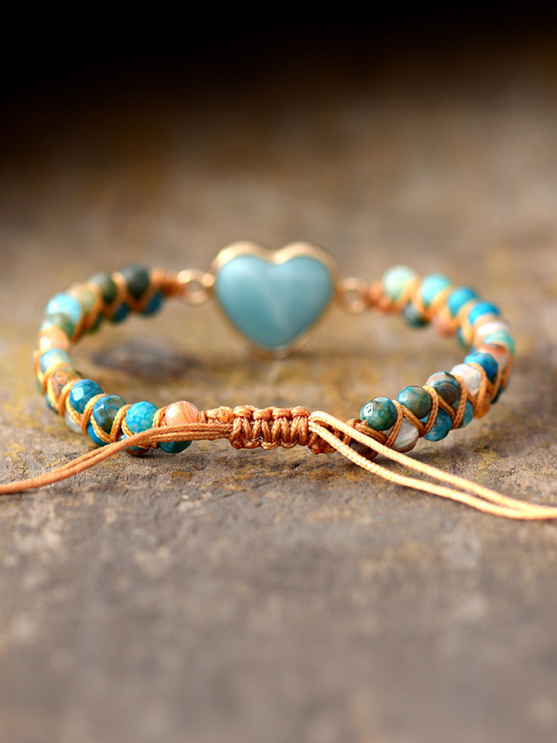Heart Shape Beaded Bracelet - AllIn Computer