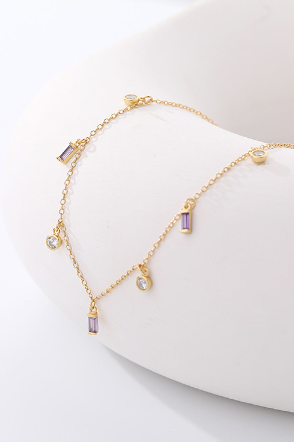 18K Gold Plated Multi-Charm Chain Necklace - AllIn Computer