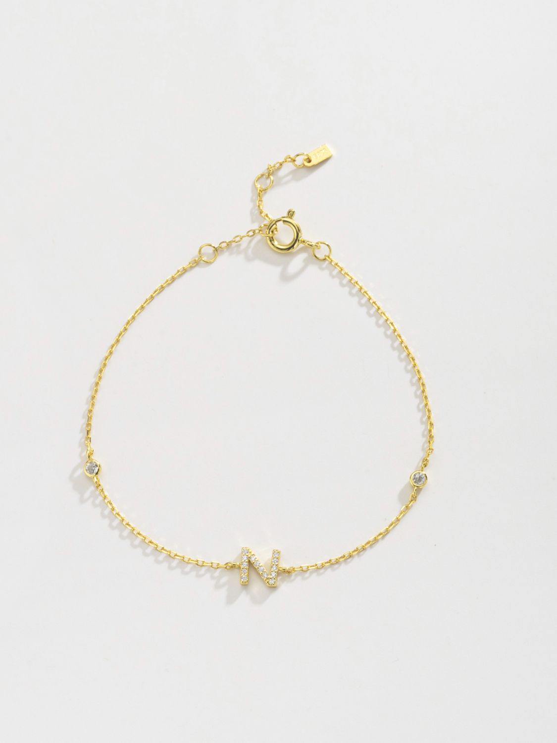 L To P Zircon 925 Sterling Silver Bracelet - AllIn Computer