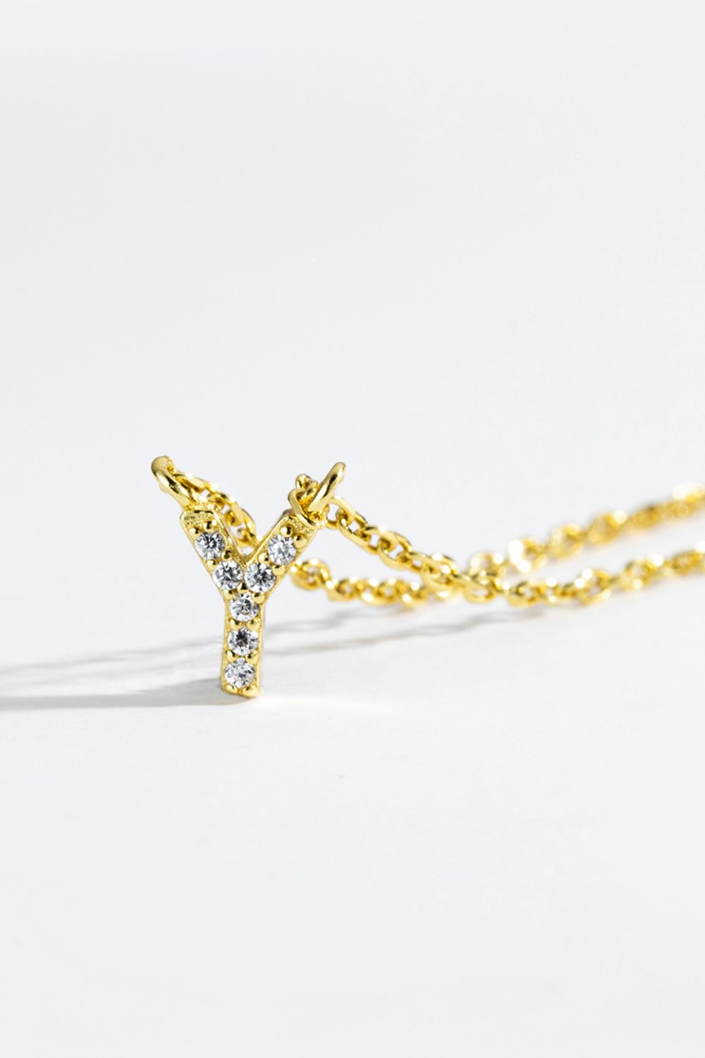V To Z Zircon 925 Sterling Silver Necklace - AllIn Computer