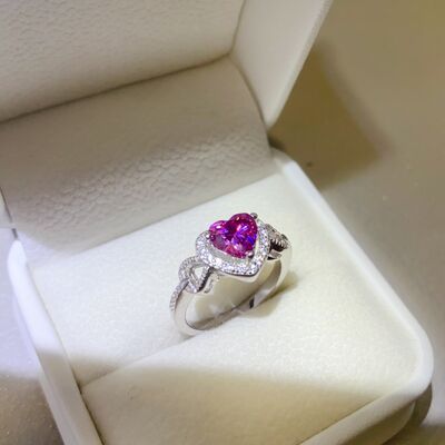 1 Carat Moissanite 925 Sterling Silver Ring - AllIn Computer