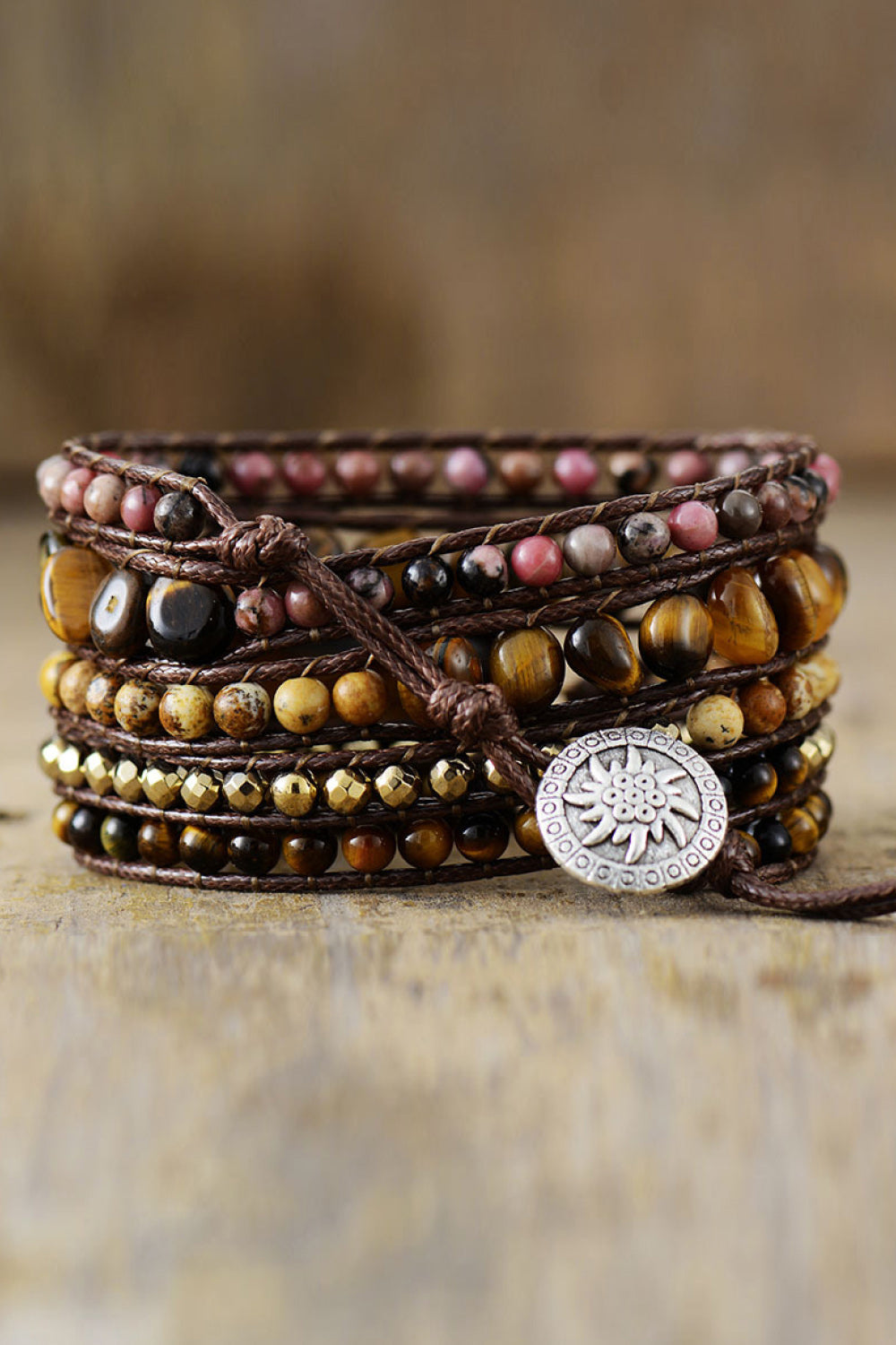 Natural Stone Layered Bracelet - AllIn Computer
