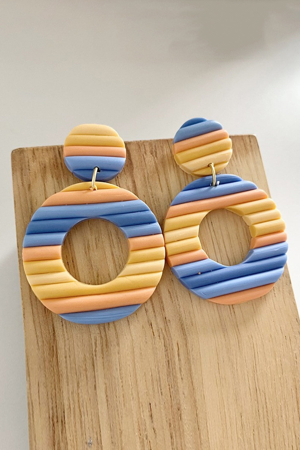 Round Shape Dangle Earrings - AllIn Computer
