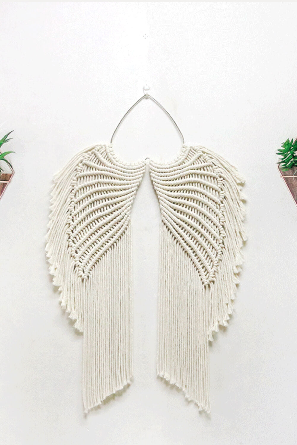 Macrame Angel Wings Hanging Wall Piece - AllIn Computer