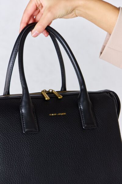 David Jones Medium PU Leather Handbag - AllIn Computer
