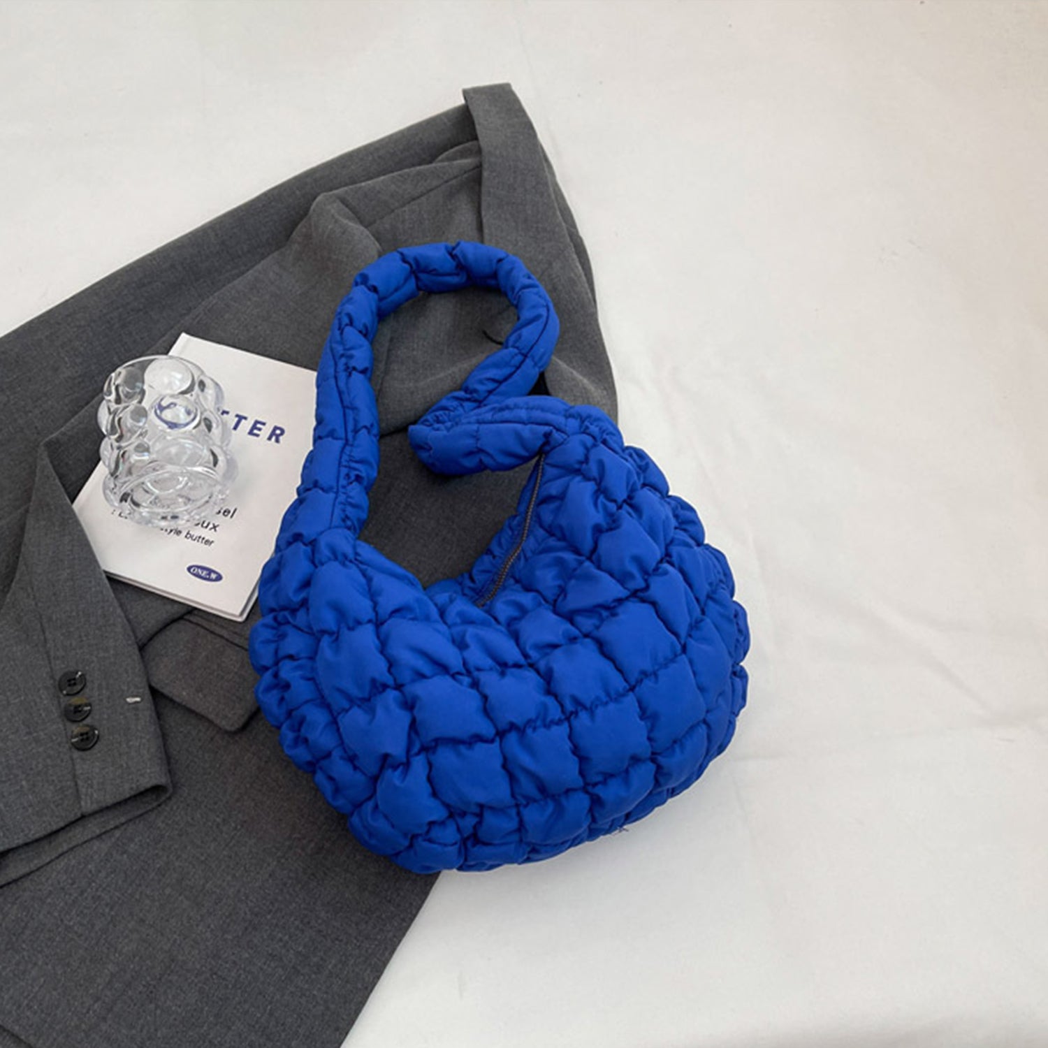 Quilted Shoulder Bag - AllIn Computer