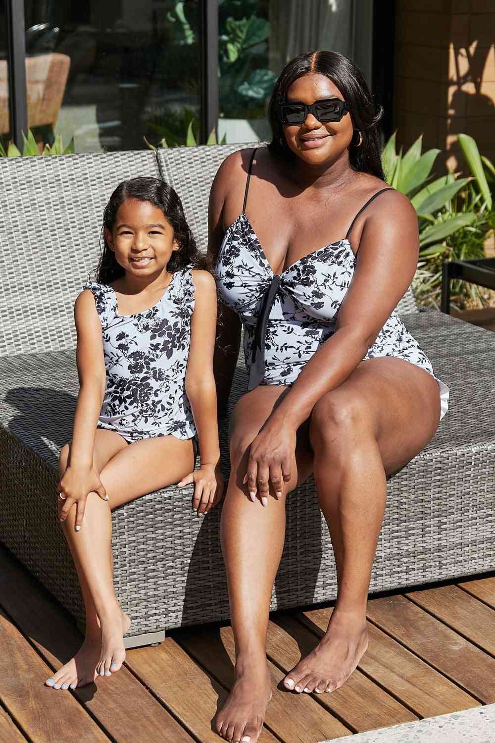 Marina West Swim  Côte d'Azur Ruffle Trim One-Piece Swimsuit - AllIn Computer
