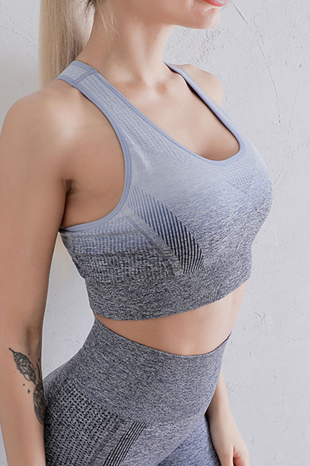 Gradient Sports Bra and Leggings Set - AllIn Computer