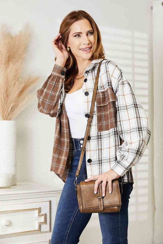 SHOMICO PU Leather Crossbody Bag - AllIn Computer