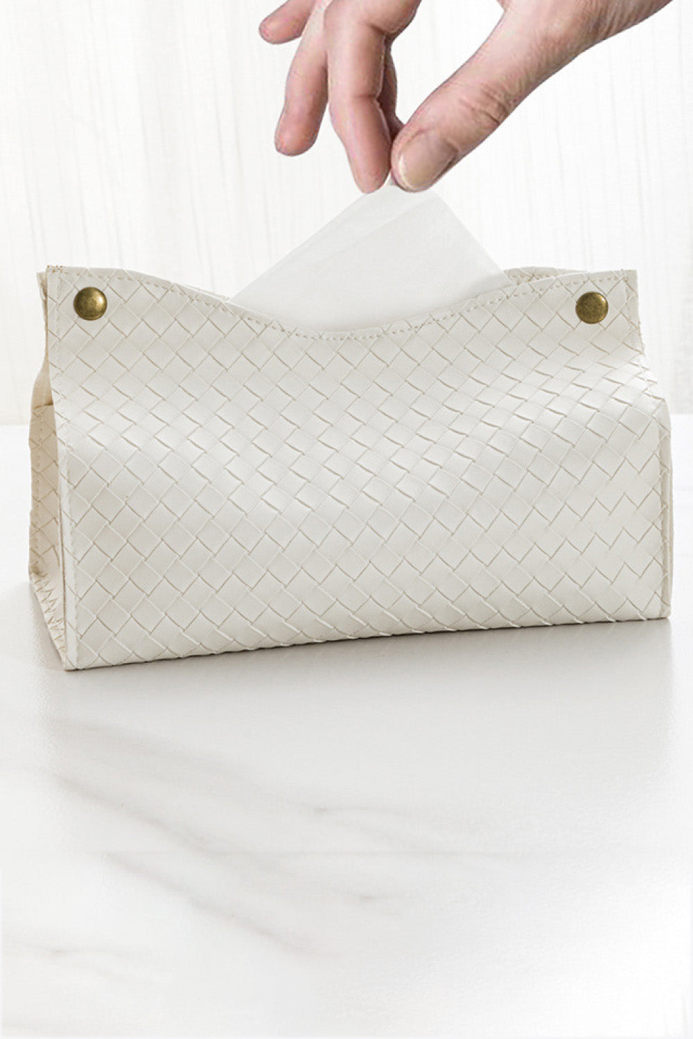 2-Pack PU Tissue Box Covers - AllIn Computer