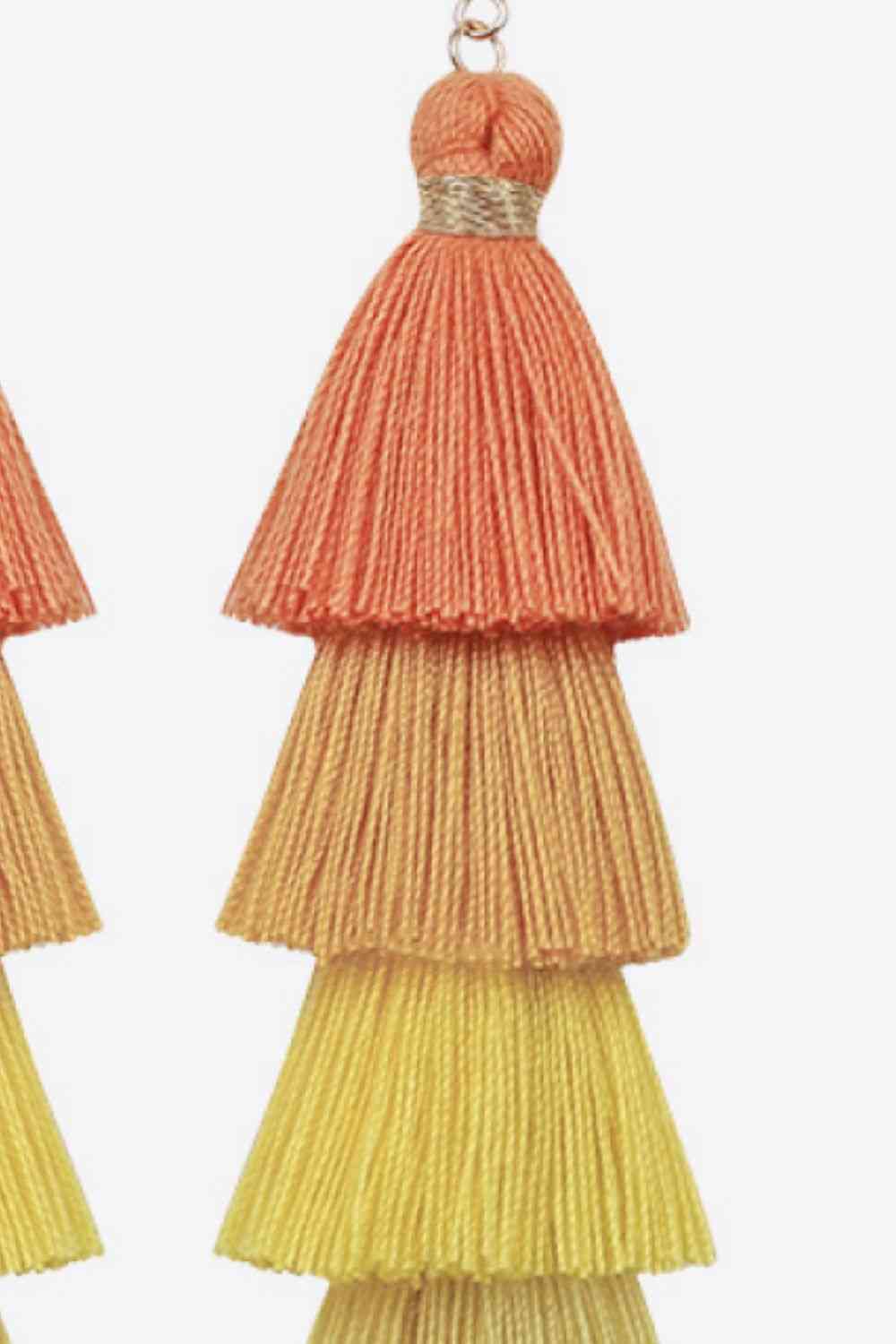 Layered Tassel Earrings - AllIn Computer