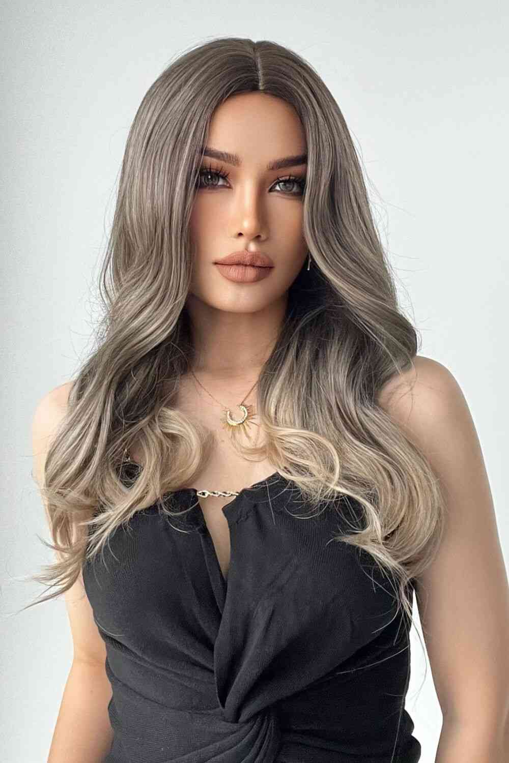 13*1" Full-Machine Wigs Synthetic Long Straight 24" - AllIn Computer