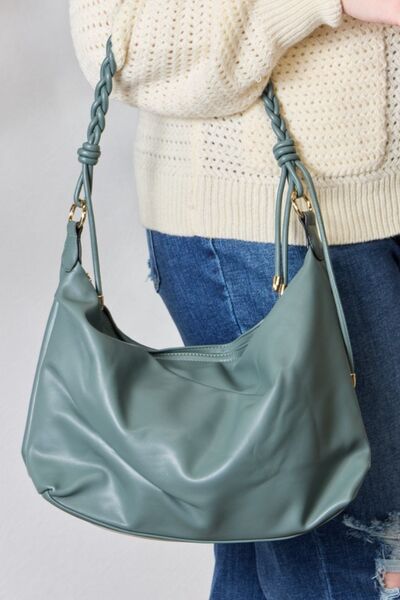 SHOMICO Braided Strap Shoulder Bag - AllIn Computer