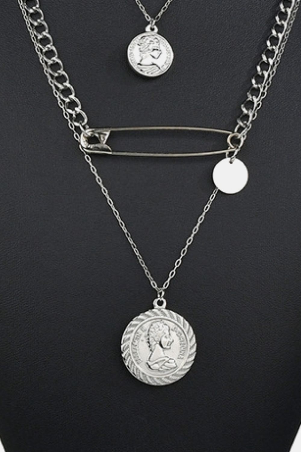 Minimalist Design Antique Coins Necklace - AllIn Computer