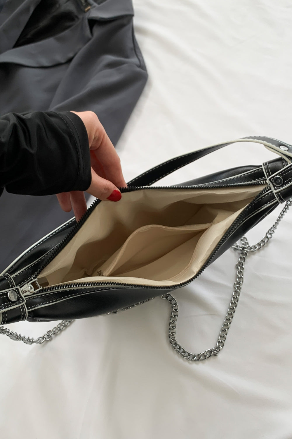 PU Leather Shoulder Bag - AllIn Computer