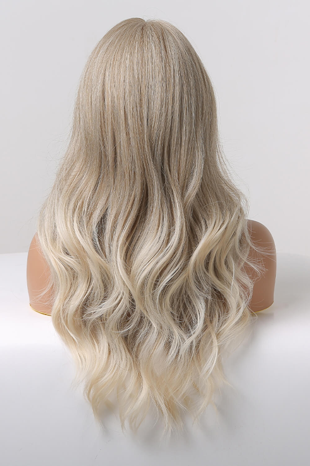 13*2" Lace Front Wigs Synthetic Long Wave 24" 150% Density in Medium Blonde Highlights - AllIn Computer