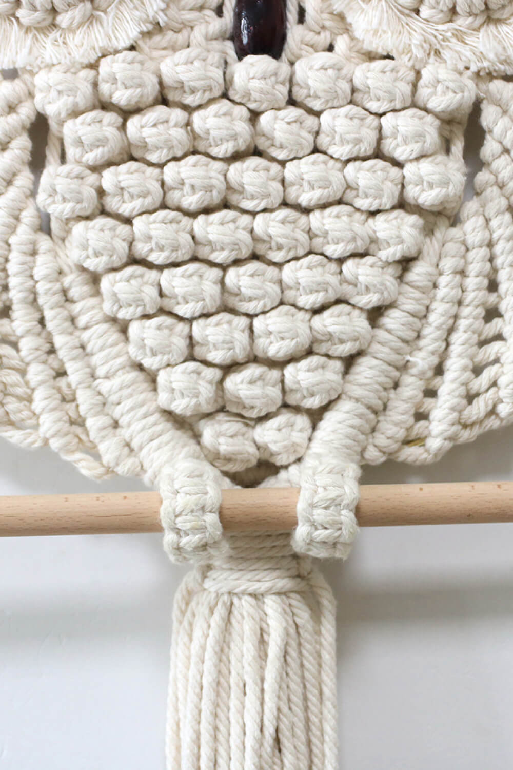 Hand-Woven Owl Macrame Hanging Wall Piece - AllIn Computer