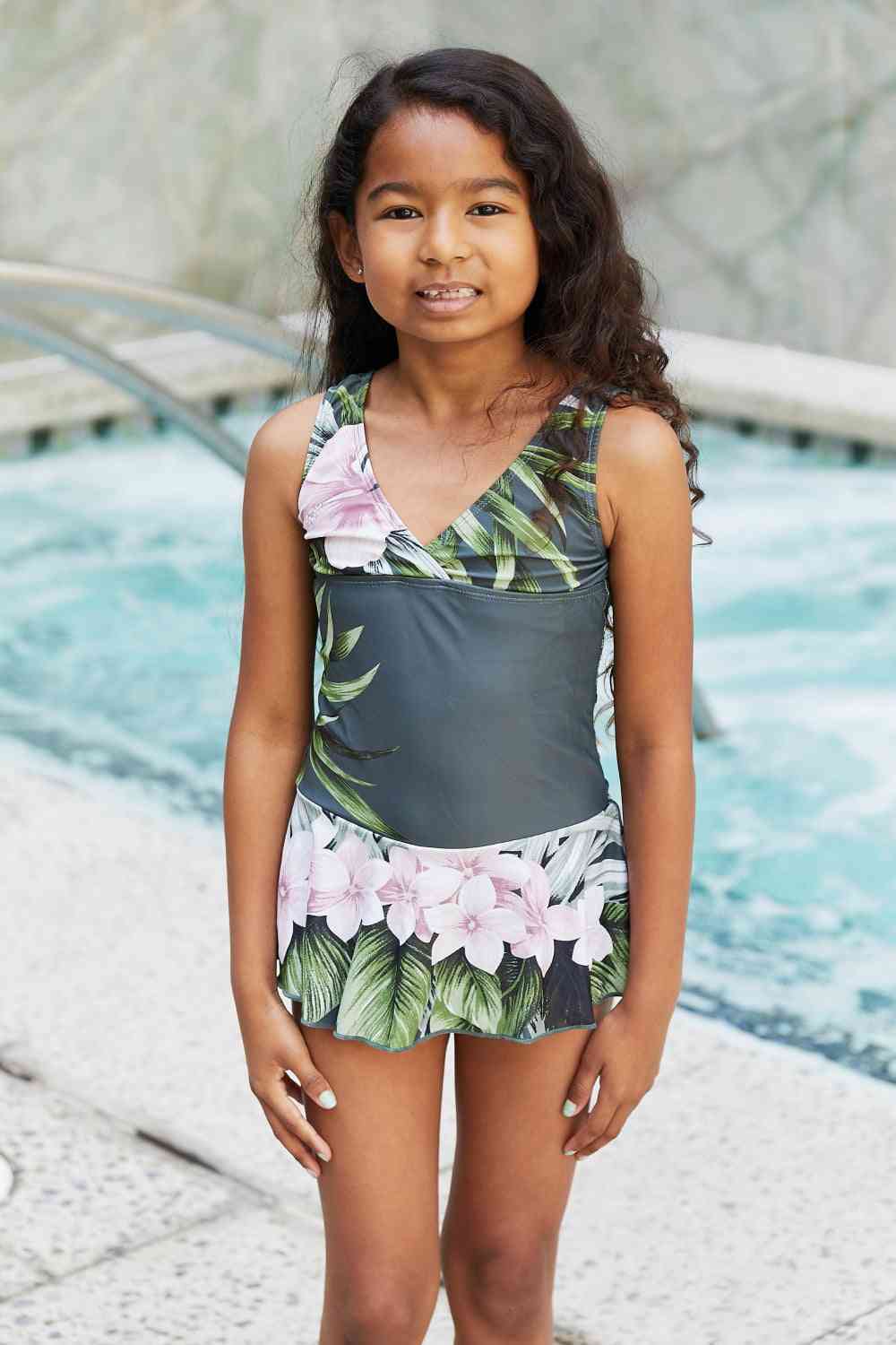 Marina West Swim Clear Waters Swim Dress in Aloha Forest - AllIn Computer