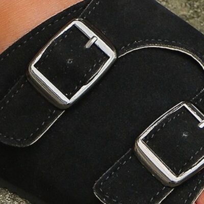 Metal Buckle Open Toe Sandals - AllIn Computer