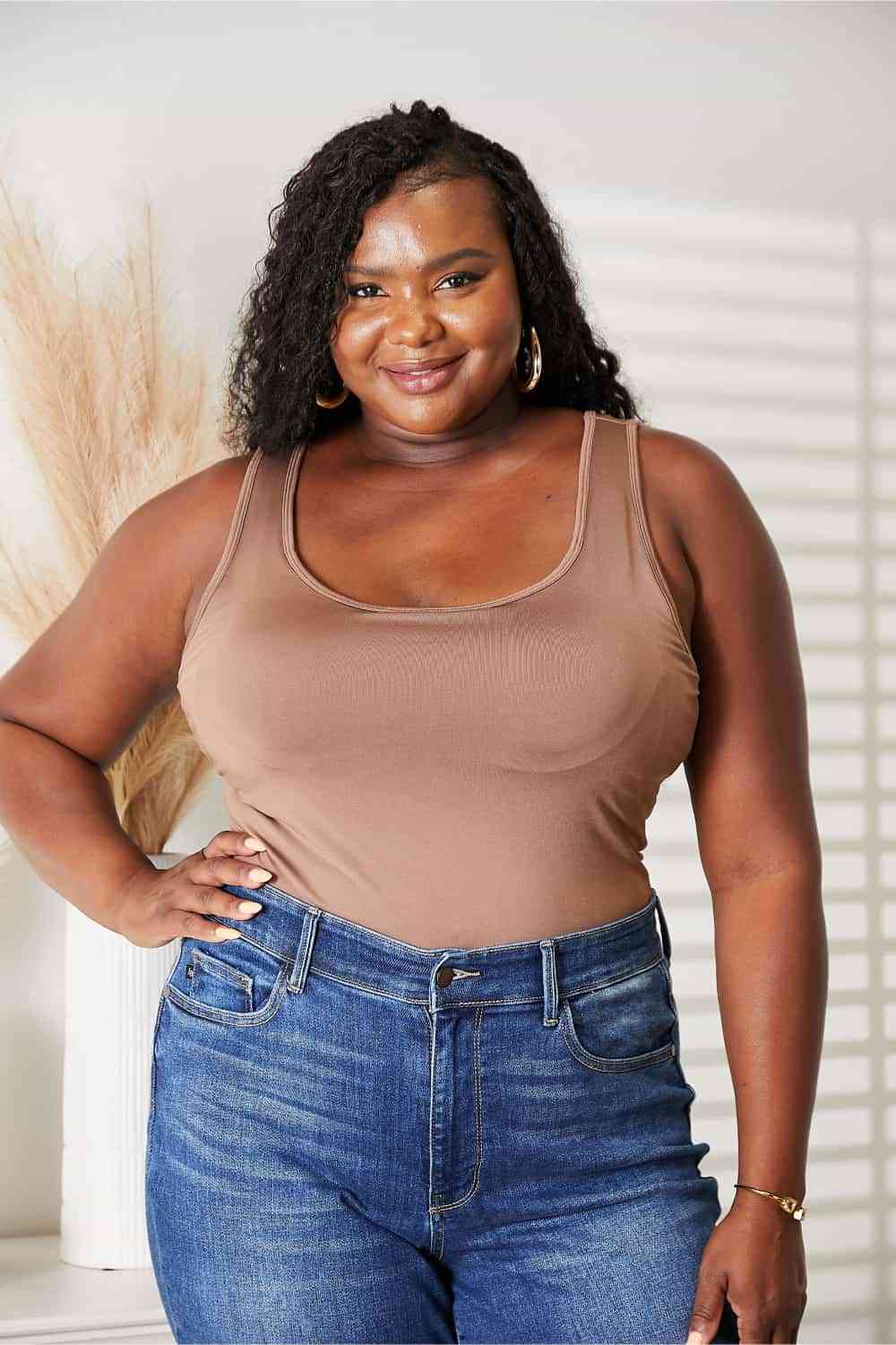HEYSON Everyday Full Size Basic Tank Bodysuit - AllIn Computer