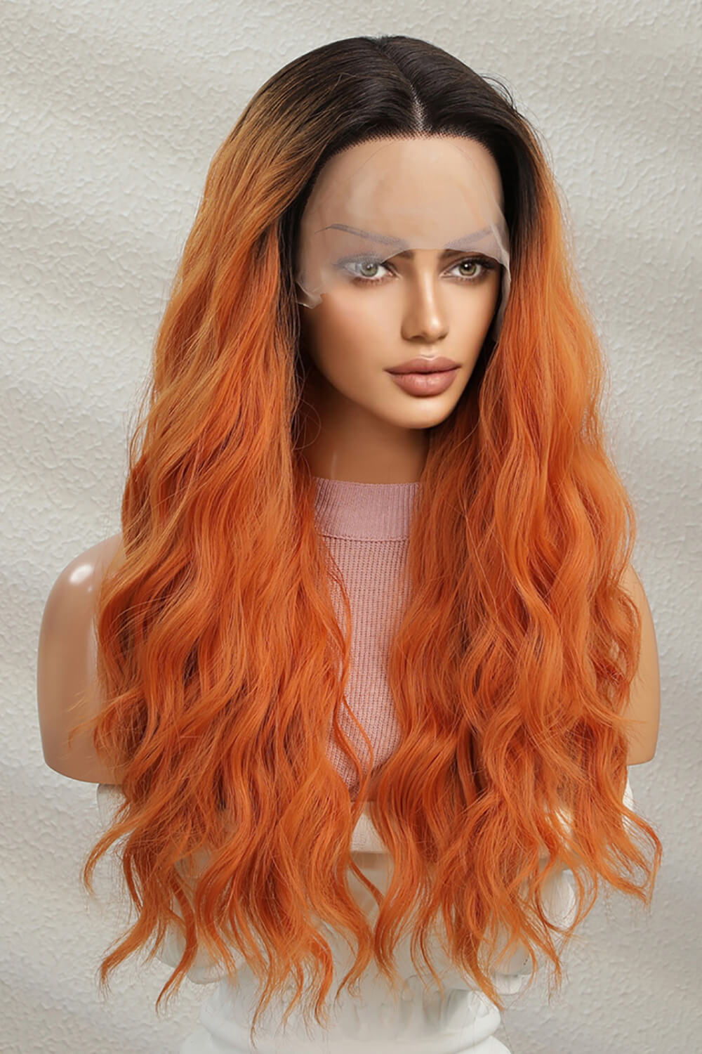 13*2" Lace Front Wigs Synthetic Long Wave 24" 150% Density - AllIn Computer