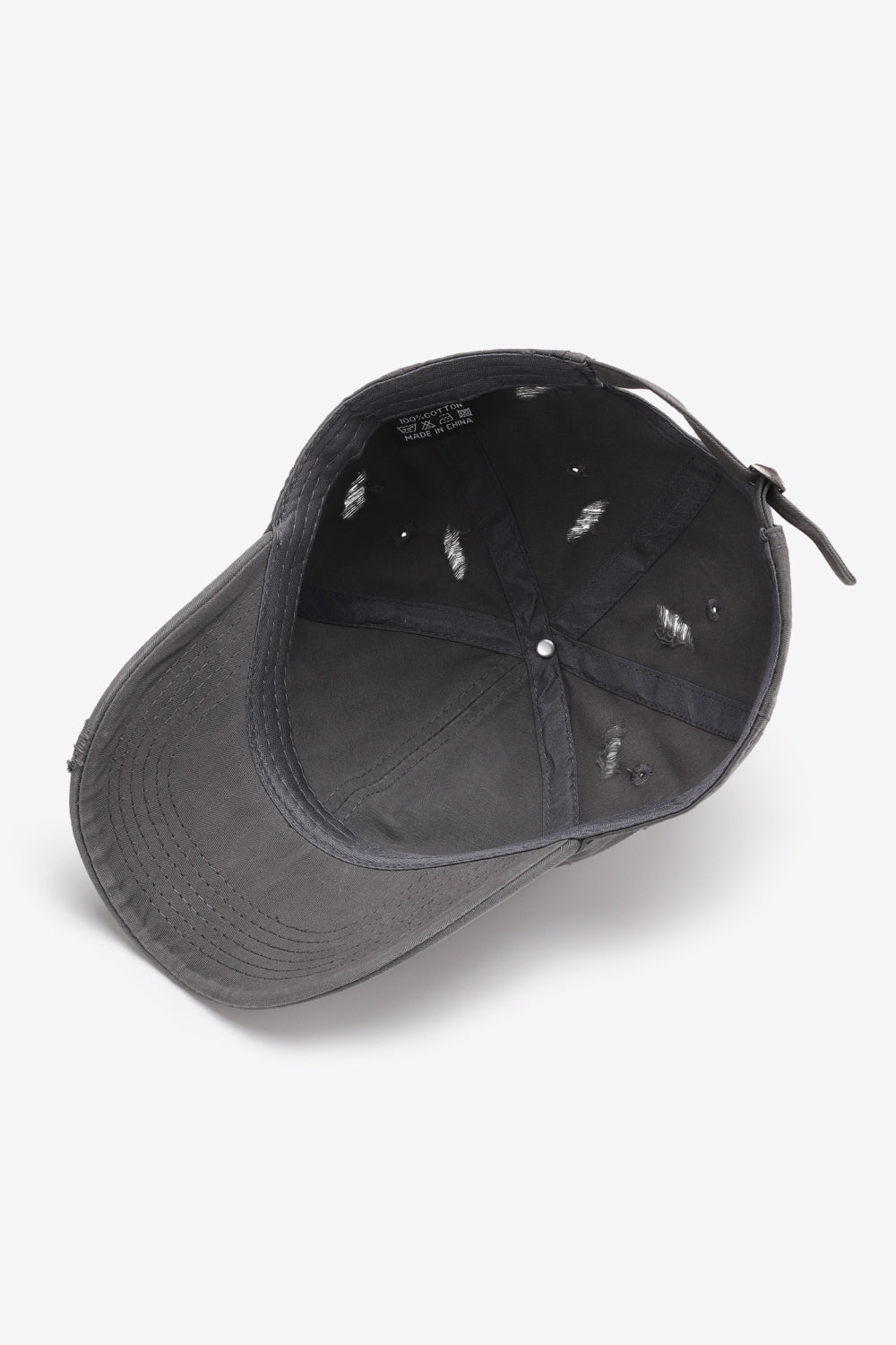 Distressed Adjustable Baseball Cap - AllIn Computer