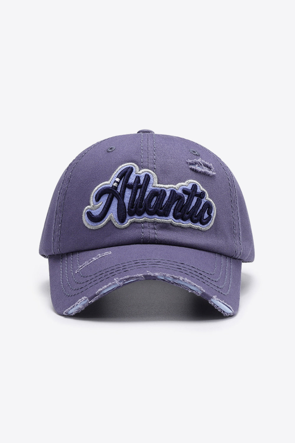 ATLANTIC Graphic Distressed Baseball Cap - AllIn Computer